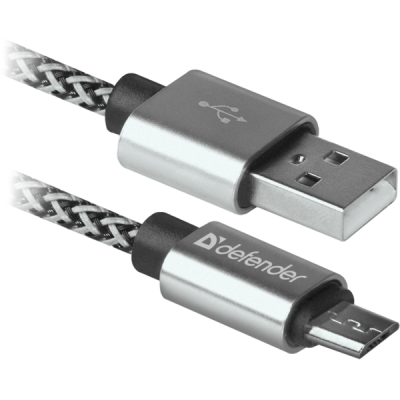 ���� ������ USB 2.0 AM to Micro 5P 1.0m USB08-03T PRO Defender (87815) - �������� 1