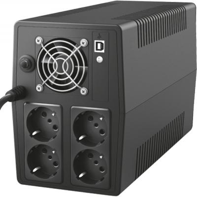 Trust    Paxxon 1000VA UPS with 4 standard wall power outlets BLACK 23504_TRUST -  4