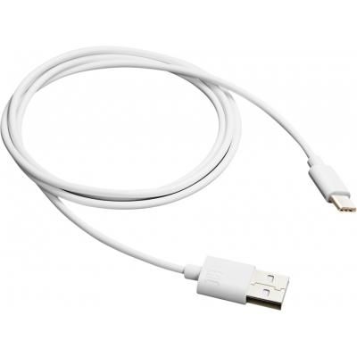 ���� ������ USB 2.0 AM to USB-C 1.0m white Canyon (CNE-USBC1W) - �������� 1