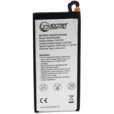 �������������� ������� Extradigital Samsung Galaxy J5 2017 (EB-BJ530ABE) 3000 mAh (BMS6422) - �������� 1