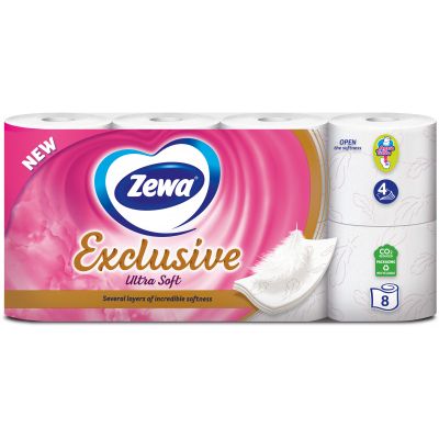 ��������� ������ Zewa Exclusive Ultra Soft 4 ���� 8 ������� (7322541046532/7322541191041) - �������� 2