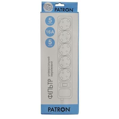   PATRON 5.0 m, 3*1.5mm2 (SP-1655) 5  BLACK (EXT-PN-SP-1655) -  2