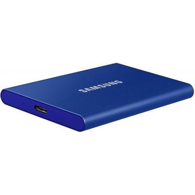 SSD  Samsung T7 Indigo Blue 2TB USB 3.2 (MU-PC2T0H/WW) -  6