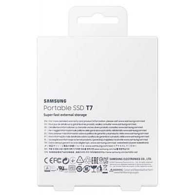  SSD USB 3.2 2TB T7 Samsung (MU-PC2T0H/WW) -  8