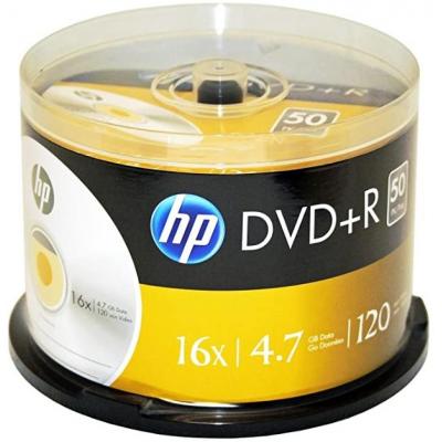  DVD HP DVD+R 4.7GB 16X 50 Spindle (69319) -  1
