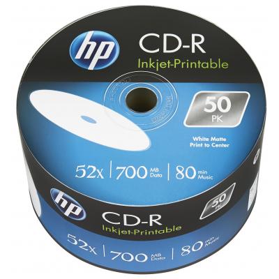 ���� CD HP CD-R 700MB 52X IJ PRINT 50�� (69301/CRE00070WIP-3) - �������� 1