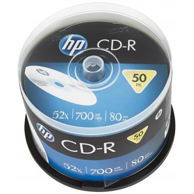  CD HP CD-R 700MB 52X 50 Spindle (69307) -  1