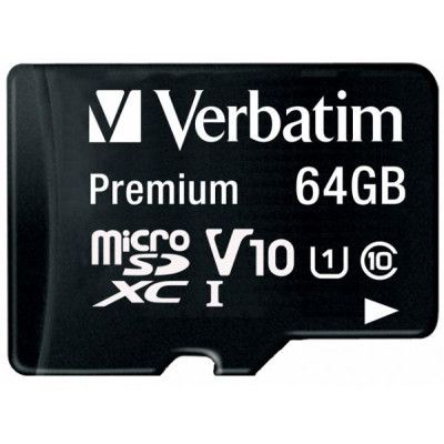 ����� ���'�� ����� ���'�� Verbatim 64GB microSDHC Class 10 (44084) - �������� 2