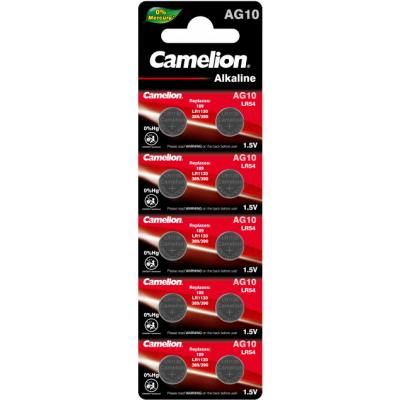 ��������� AG10 / LR1130 / LR54 / V10GA Alkaline * 10 Camelion (AG10-BP10) - �������� 1