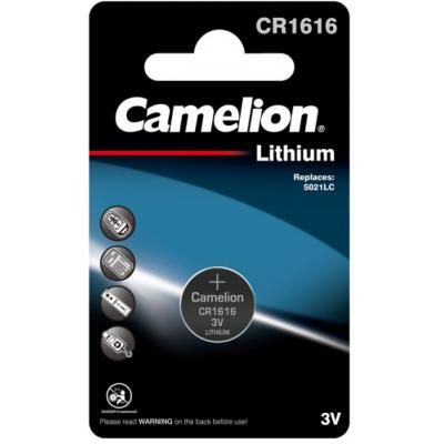  CR 1616 Lithium * 1 Camelion (CR1616-BP1) -  1