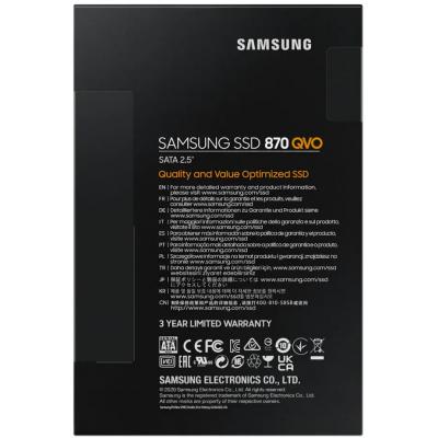 SSD  Samsung 870 QVO 2TB 2.5" (MZ-77Q2T0BW) -  7