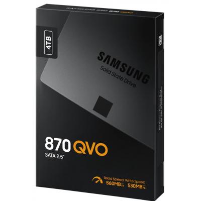 SSD  Samsung 870 QVO 4TB 2.5" (MZ-77Q4T0BW) -  6