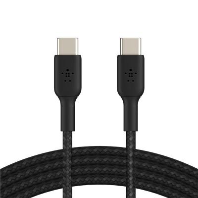 ���� ������ USB-C to USB-C 1.0m braided black Belkin (CAB004BT1MBK) - �������� 1
