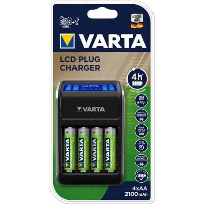 �������� ���������� ��� ������������� Varta LCD PLUG CHARGER +4*AA 2100 mAh (57687101441) - �������� 4