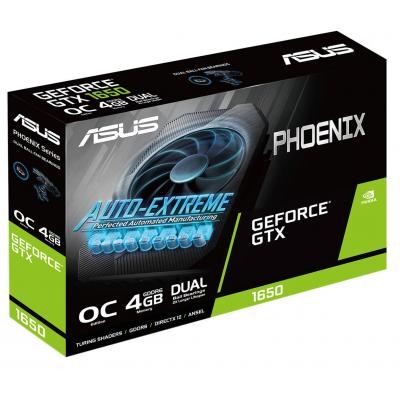 ³ ASUS GeForce GTX1650 4096MB PH OC D6 P (PH-GTX1650-O4GD6-P) -  8