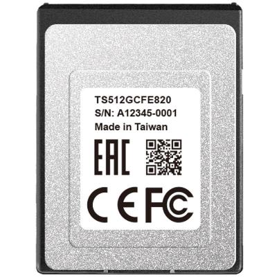   Transcend 512GB CFExpress 820 Type B (TS512GCFE820) -  3