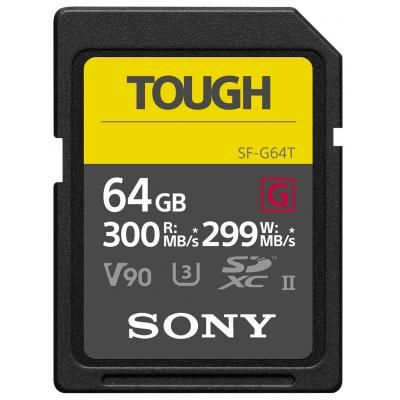 ����� ������ Sony 64GB SDXC class 10 UHS-II U3 V90 Tough (SF64TG) - �������� 1