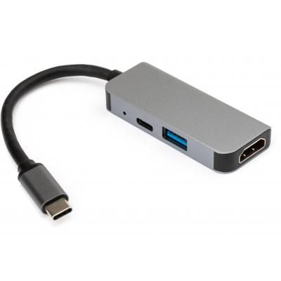  Vinga Type-C  4K HDMI+USB3.0+PD aluminium (VCPHTC3AL) -  2