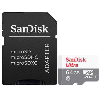 ����� ���'�� ����� ���'�� SanDisk 64GB microSD class 10 Ultra Light (SDSQUNR-064G-GN3MA) - �������� 1