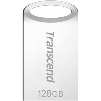 USB ���� ���������� Transcend 128GB JetFlash 710 Silver USB 3.0 (TS128GJF710S) - �������� 1