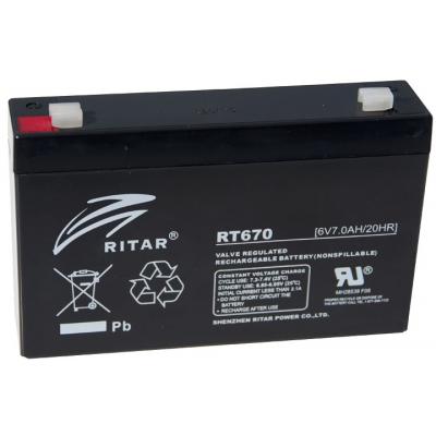 ������� ��� ��� ������� �� ��� Ritar RT670, 6V-7.0Ah (RT670) - �������� 1