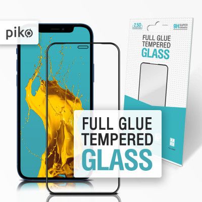 ���� ������� Piko Full Glue Apple Iphone 12 Pro (black) (1283126506468) - �������� 1