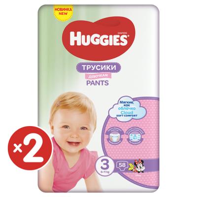 ��������� Huggies Pants 3 M-Pack 6-11 �� ��� ������� 116 �� (5029054568033) - �������� 2