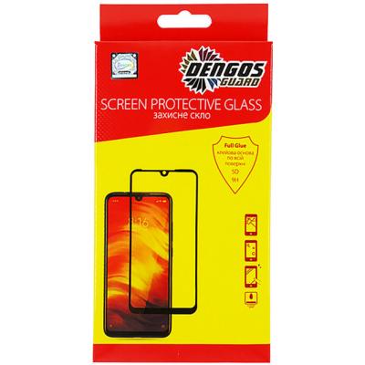 ���� ������� Dengos Full Glue Samsung Galaxy A12 (A125), Black frame (TGFG-157) - �������� 1