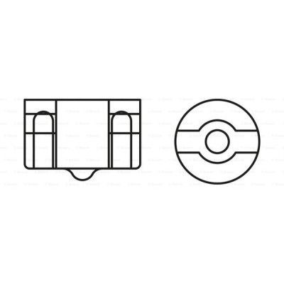  Bosch 21W (1 987 302 251) -  6