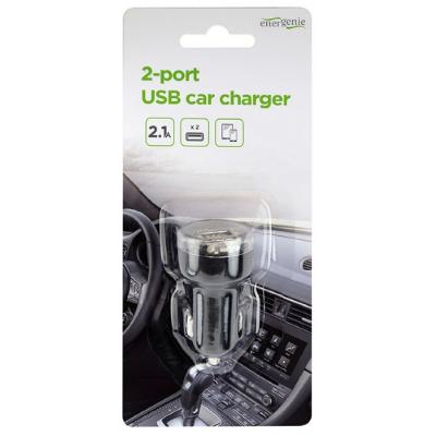 �������� ���������� EnerGenie USB 2.1A black (EG-U2C2A-CAR-02) - �������� 3