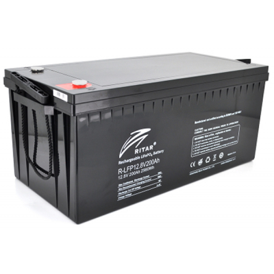     LiFePo4 Ritar R-LFP 12.8V 200Ah -  1