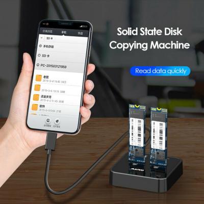 ���-������� ��� ������������� Maiwo 2*NVMe M.2 SSD Key M/B+M USB 3.1 Gen2 Type-C (K3016P) - �������� 7