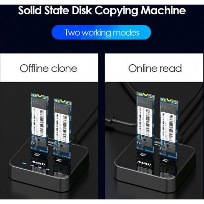 ���-������� ��� ������������� Maiwo 2*NVMe M.2 SSD Key M/B+M USB 3.1 Gen2 Type-C (K3016P) - �������� 8