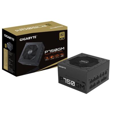 ���� ������� 750W, Gigabyte P750GM, Black, ���������, 120 �� (HYB), Active PFC, 80 Plus Gold, MB: 20+4 pin, CPU: 4+4 pin, VGA: 4 x 6+2 pin, 3xMolex / 1xFDD / 8xSATA, ������: OVP/OPP/SCP/UVP/OCP/OTP (GP-P750GM) - �������� 7