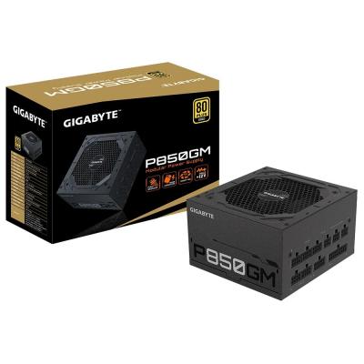 ���� �������� 850W, Gigabyte P850GM, Black, ���������, 120 �� (HYB), Active PFC, 80 Plus Gold, MB: 20+4 pin, CPU: 4+4 pin, VGA: 4 x 6+2 pin, 3xMolex/1xFDD / 8xSATA, ������: OVP/OPP/SCP/UVP/OCP/OTP (GP-P850GM) - �������� 7