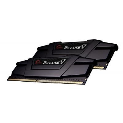     DDR4 64GB (2x32GB) 3600 MHz Ripjaws V G.Skill (F4-3600C18D-64GVK) -  2