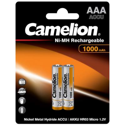  Camelion AAA 1000mAh Ni-MH*2 R03-2BL (NH-AAA1000BP2) -  1