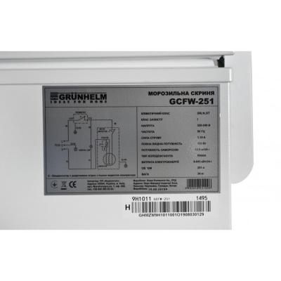 ����������� ���� GRUNHELM GCFW-251 - �������� 4