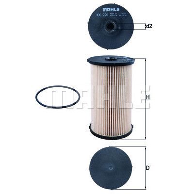 Գ���� �������� Mahle KX220DECO - �������� 7