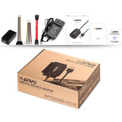 ������� Maiwo USB 3.0 to 2.5/3.5'' IDE/SATA HDD/SSD, 5.25'' CD-R, PA 2V/2A (K132U3IS) - �������� 4