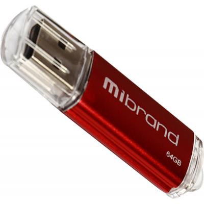 USB   Mibrand 64GB Cougar Red USB 2.0 (MI2.0/CU64P1R) -  1