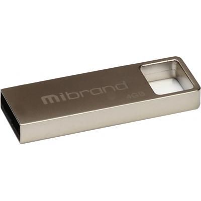 USB   Mibrand 4GB Shark Silver USB 2.0 (MI2.0/SH4U4S) -  1