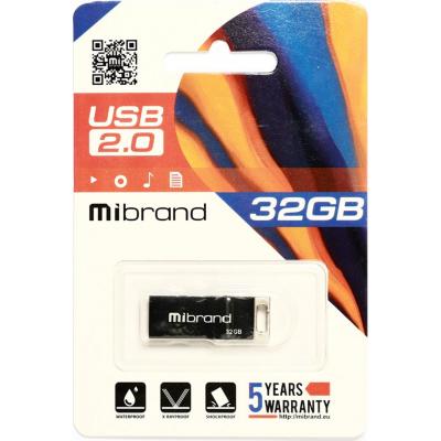 USB   Mibrand 32GB hameleon Black USB 2.0 (MI2.0/CH32U6B) -  2