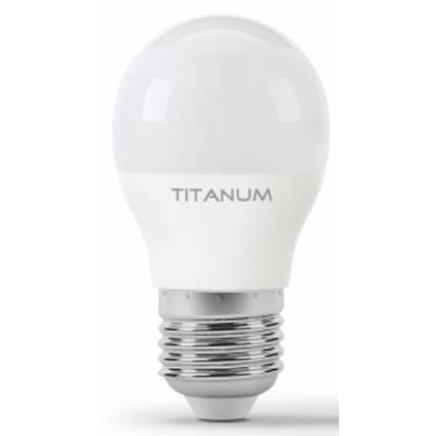  Titanum LED, E27, 6W, G45 ( 45W), 4100K ( ),  + (TL-G45-06274) -  1