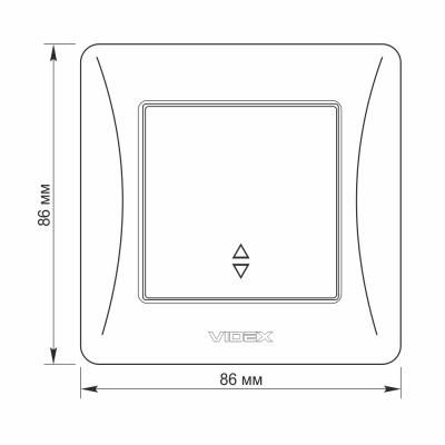 ��������� Videx BINERA 1�� ��������� ���� (VF-BNSW1P-W) - �������� 5