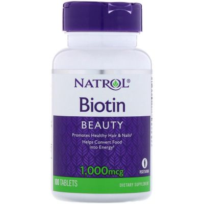  Natrol , Biotin, 1000 , 100  (NTL-05239) -  1