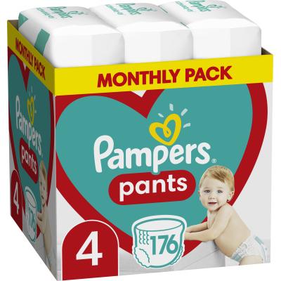 ϳ Pampers  Pants Maxi  4 (9-15 ) 176  (8006540068557) -  1