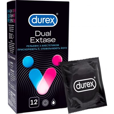  Durex Dual Extase 12 . (5052197053432) -  1