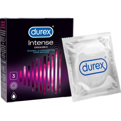 Durex Intense Orgasmic 3 . (5052197056068) -  1