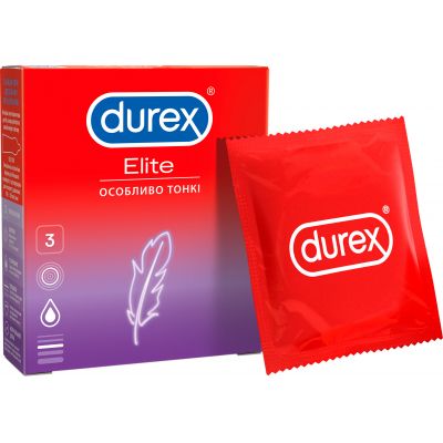  Durex Elite 3 . (5010232954236) -  1